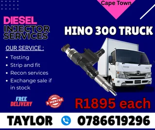 Hino 300 Truck Diesel Injector For Sale