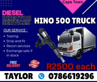 Hino 500 Truck Diesel Injector For Sale