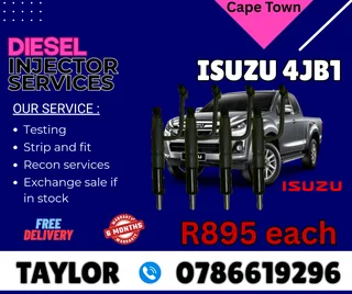 Isuzu 4jb1 Diesel Injector For Sale