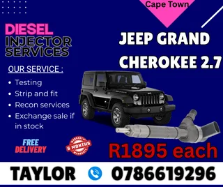 Jeep Grand Cherokee 2.7 Diesel Injector For Sale