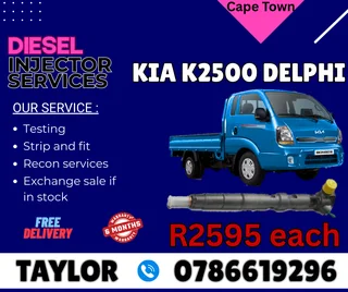 Kia K2500 Delphi Diesel Injector For Sale