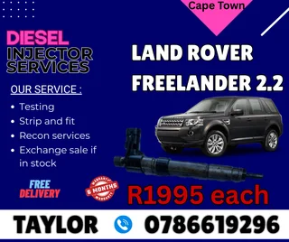 Land Rover Freelander 2.2 Diesel Injector For Sale