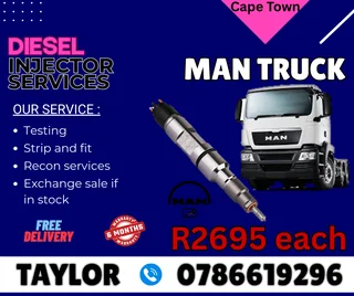 Man Truck Diesel Injector For Sale