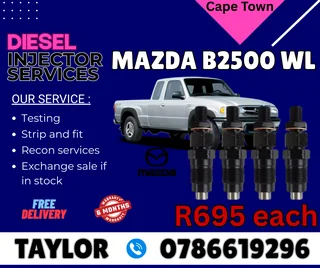 Mazda B2500 Wl Diesel Injector For Sale