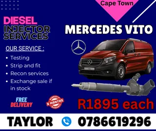 Mercedes Vito Diesel Injector For Sale