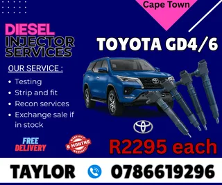 Toyota Gd4/6 Diesel Injector For Sale