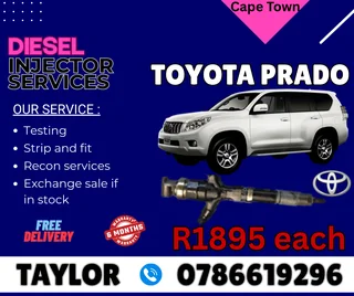 Toyota Prado Diesel Injector For Sale
