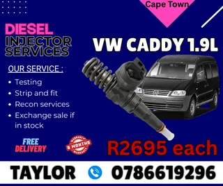 Vw Caddy 1.9l Diesel Injector For Sale