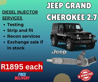 Jeep Grand Cherokee 2.7 Diesel Injector For Sale