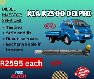 Kia K2500 Delphi Diesel Injector For Sale