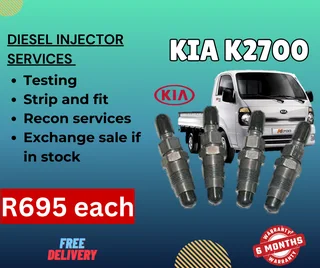KIA K2700 diesel  injector for sale