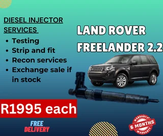 Land Rover Freelander 2.2 Diesel Injector For Sale