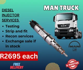 Man Truck Diesel Injector For Sale
