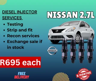 Nissan 2.7l Diesel Injector For Sale