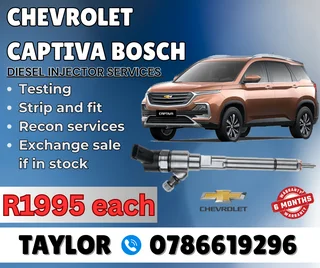Chevrolet Captiva Bosh Diesel Injector For Sale