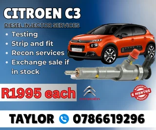 Citroen C3 Diesel Injector For Sale