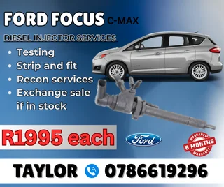 Ford Focus C-max Diesel Injector For Sale