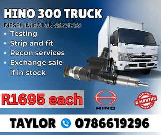 Hino 300 Truck Diesel Injector For Sale