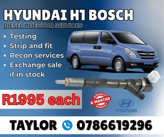 Hyundai H1 Bosch Diesel Injector For Sale