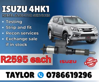 Isuzu 4hk1 Diesel Injector For Sale