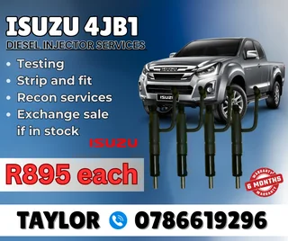 Isuzu 4jb1 Diesel Injector For Sale