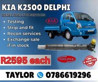 Kia K2500 Delphi Diesel Injector For Sale