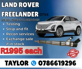 Land Rover Freelander Dtv4 Diesel Injector For Sale