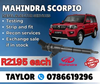 Mahindra Scorpio Diesel Injector For Sale