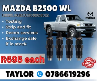 Mazda B2500 Wl Diesel Injector For Sale