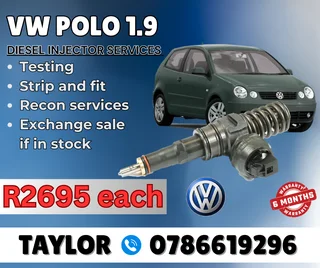 VW POLO 1.9 diesel injector for sale