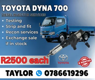Toyota Dyna 700 Diesel Injector For Sale