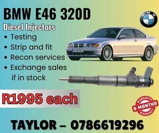 BMW E46 320D diesel injector for sale