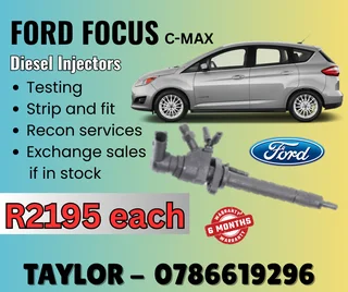 Ford Focus C-max Diesel Injector For Sale