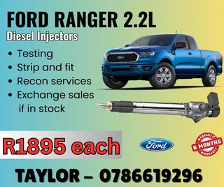 Ford Ranger 2.2l Diesel Injector For Sale