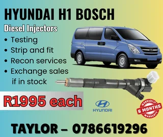 Hyundai H1 Bosch Diesel Injector For Sale