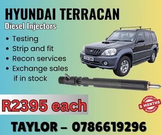 Hyundai Terracan Diesel Injector For Sale