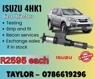 Isuzu 4hk1 Diesel Injector For Sale