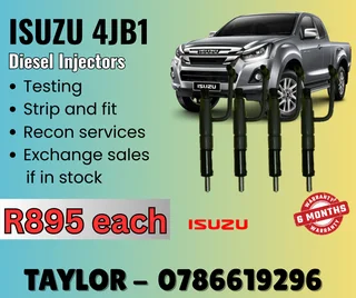 Isuzu 4jb1 Diesel Injector For Sale