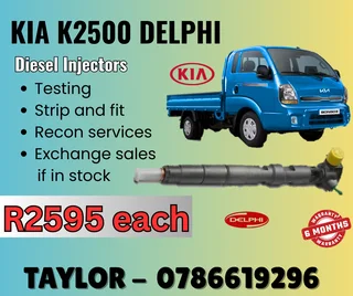 Kia K2500 Delphi Diesel Injector For Sale