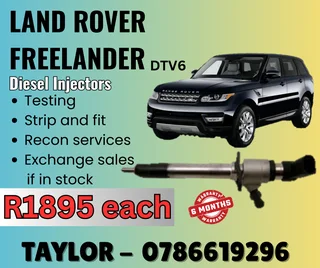 Land Rover Dtv6 Diesel Injector For Sale