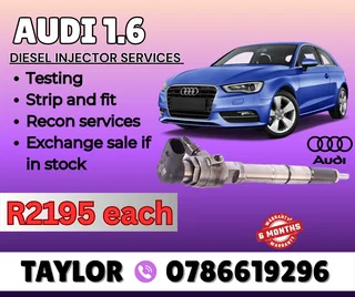 AUDI 1.6 diesel injector for sale