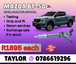Mazda Bt-50 3l Diesel Injector For Sale