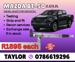 Mazda Bt-50 2.2/3.2l Diesel Injector For Sale