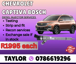 Chevrolet Captiva Bosch Diesel Injector For Sale