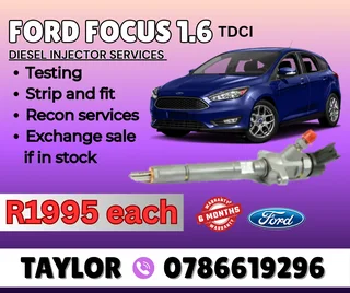 Ford Focus 1.6 Tdci Diesel Injector For Sale