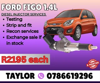 FORD FIGO 1.4L diesel injector for sale
