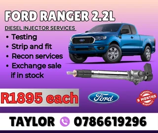Ford Ranger 2.2l Diesel Injector For Sale
