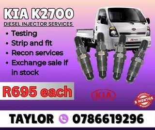 KIA K2700 diesel injector for sale