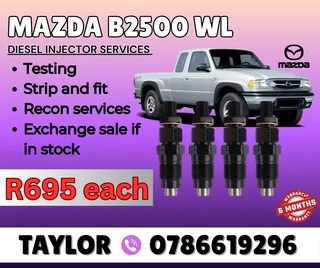 Mazda B2500 Wl Diesel Injector For Sale