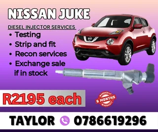 Nissan Juke Diesel Injector For Sale